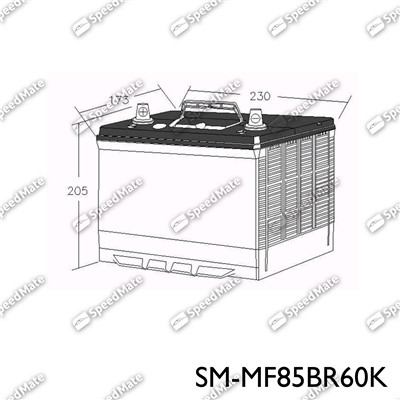 SpeedMate SM-MF85BR60K