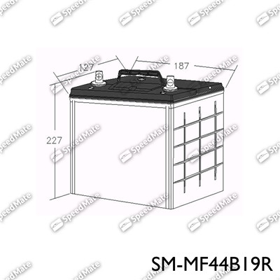 SpeedMate SM-MF44B19R