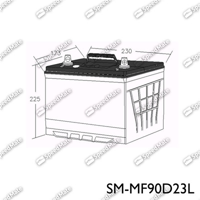 SpeedMate SM-MF90D23L