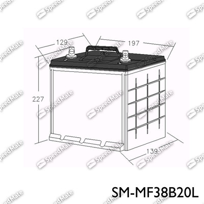 SpeedMate SM-MF38B20L