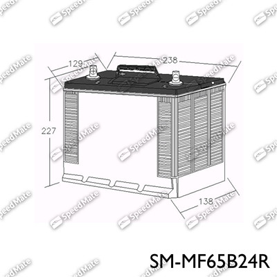 SpeedMate SM-MF65B24R