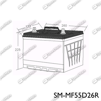 SpeedMate SM-MF55D26R