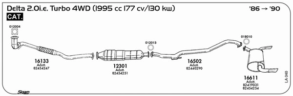 LA040 Лампа LED Mini 5G 4300K 9006  (HB-4), per.