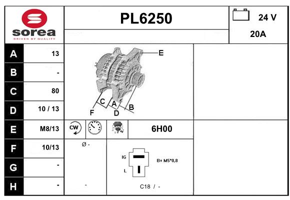 PL6250