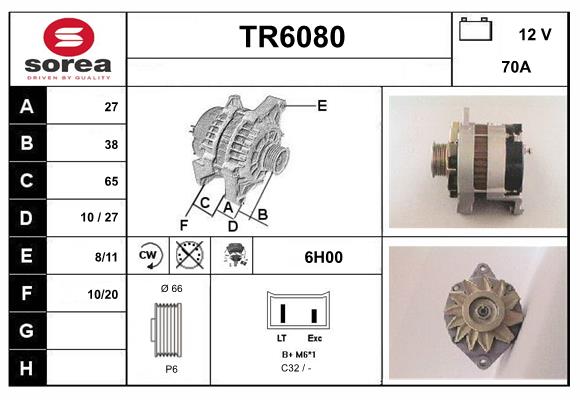 TR6080