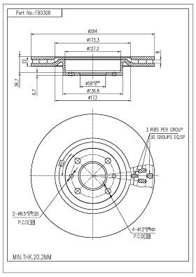 FBD308