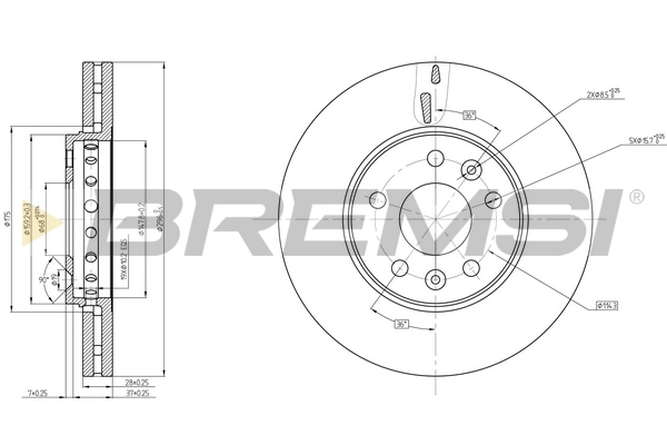CD8507V