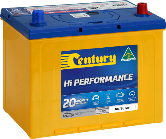 Century Batteries 123127
