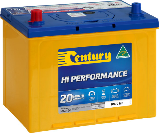 Century Batteries 123126