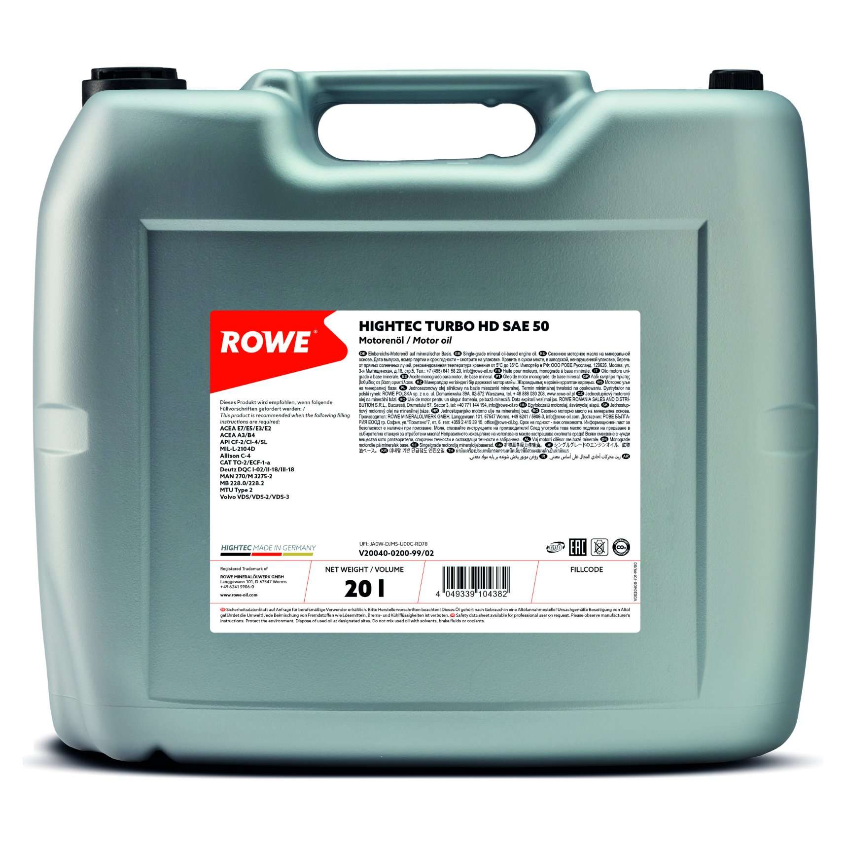 ROWE 20040-0200-99
