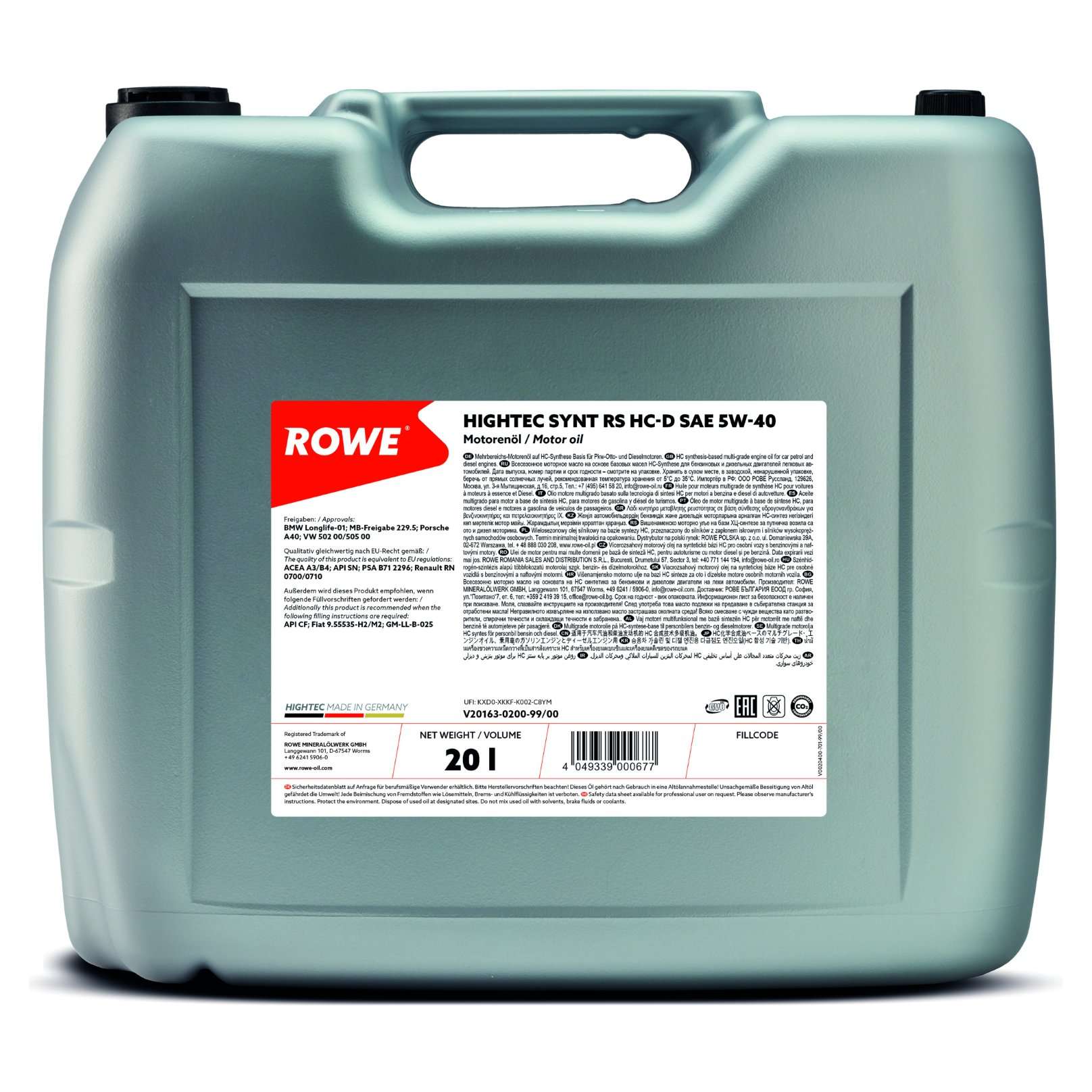 ROWE 20163-0200-99