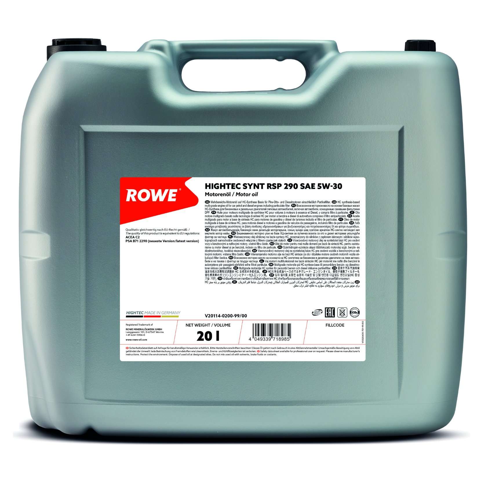 ROWE 20114-0200-99