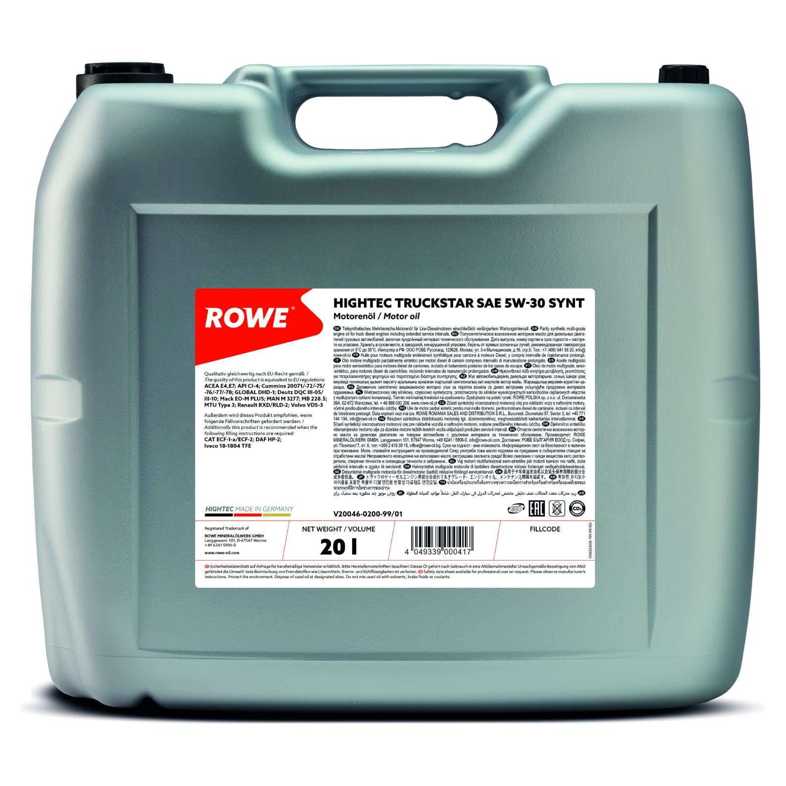 ROWE 20046-0200-99