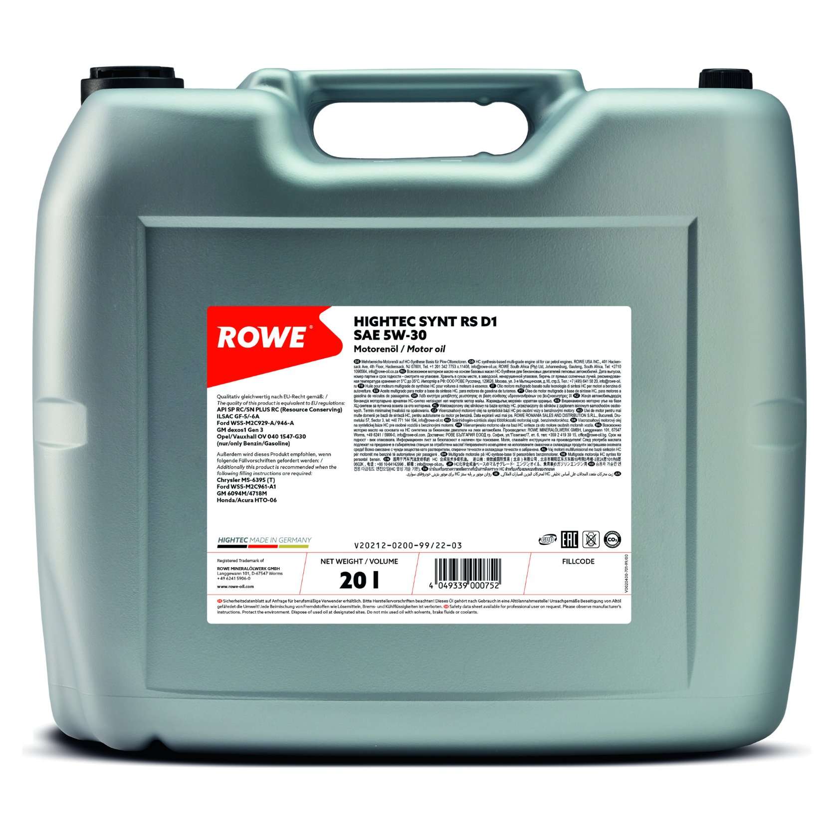 ROWE 20212-0200-99