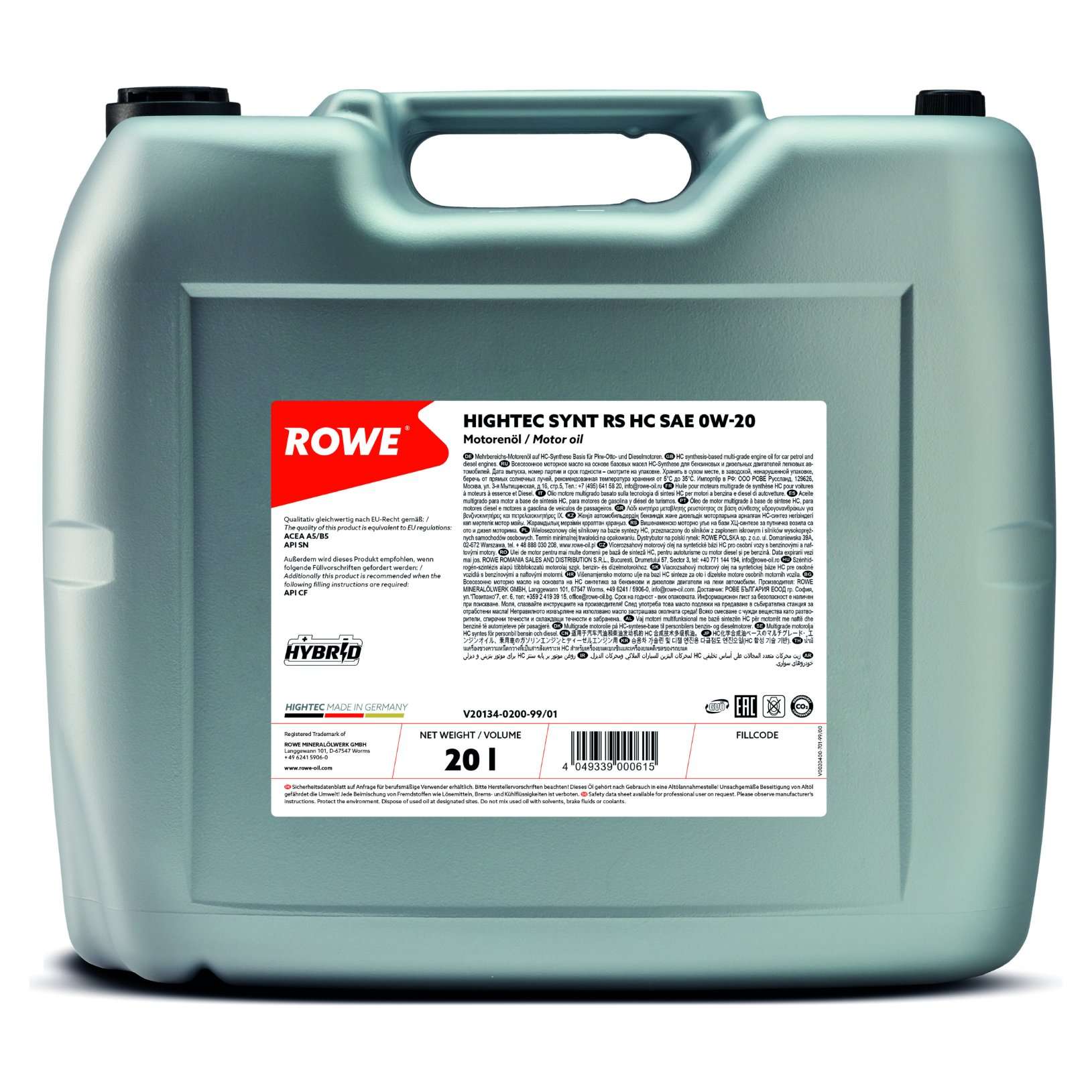 ROWE 20134-0200-99