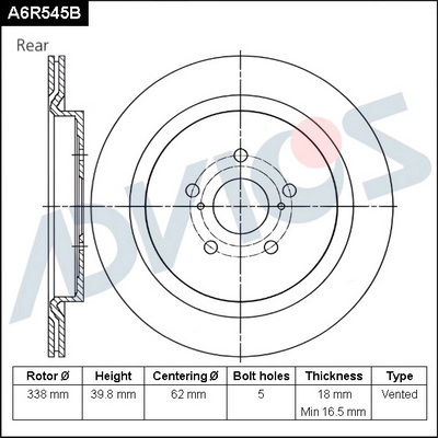 A6R545B