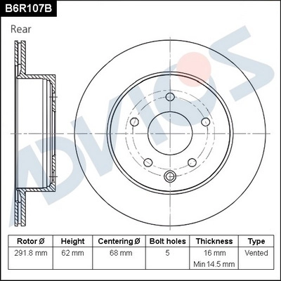 B6R107B