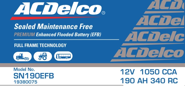 ACDelco Oceania SN190EFB