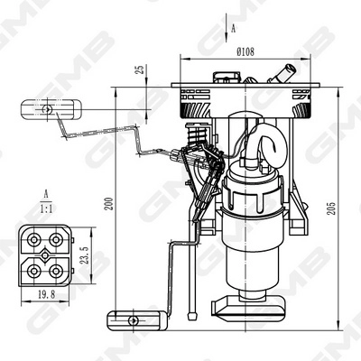 GFPS-115A