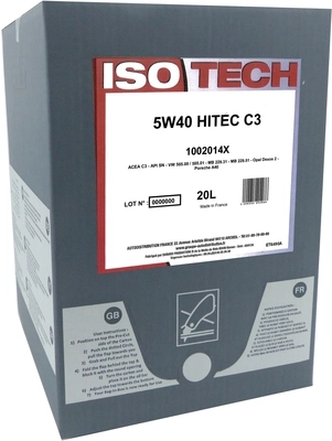 ISOTECH HUILE 1002014X