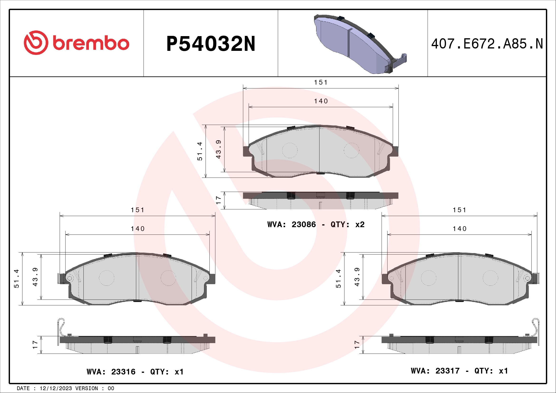 P54032N