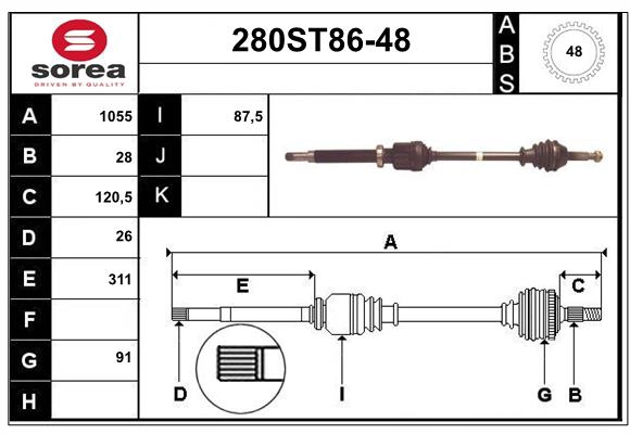 280ST86-48