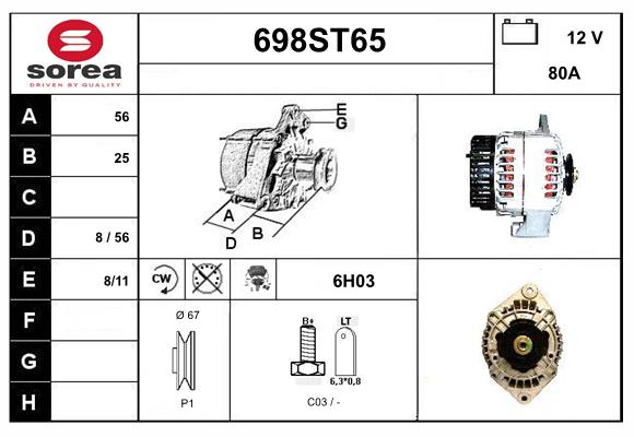 698ST65